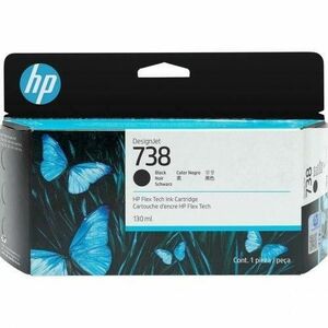 Cartus Cerneala HP 738, 130-ml (Negru) imagine