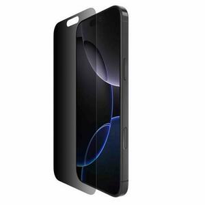 Folie Protectie Privacy Belkin ScreenForce InvisiGlass pentru iPhone 16 Pro Max (Transparent/Negru) imagine