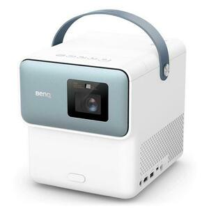 Videoproiector BenQ GP100, DLP, 1080P, 1000 ANSI lumeni, HDMI, Wi-Fi, Android TV, Bluetooth, Boxe (Alb) imagine