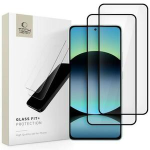 Folie de protectie Ecran Tech-Protect FIT+ pentru Xiaomi Redmi Note 14 5G / Redmi Note 14 4G, Sticla Securizata, Full Glue, 2.5D imagine