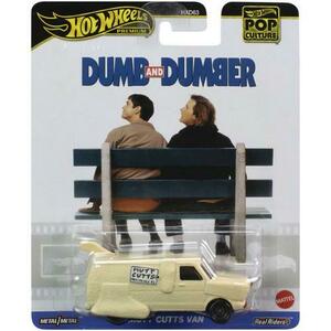 Masinuta Hot Wheels Premium - Real Riders Pop Culture, Dumb and Dumber Mutt Cutts Van, 1: 64 imagine