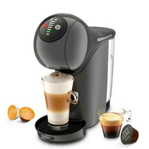 Espressor cu capsule KRUPS Dolce Gusto Genio S KP243B10, 0.8l, 1500W, 15 bar (Gri inchis/Negru) imagine