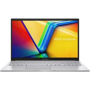 Laptop ASUS Vivobook X1504VA (Procesor Intel Core i3-1315U (10M Cache, up to 4.50 GHz) 15.6inch FHD, 8GB, 512GB SSD, Intel Iris Xe Graphics, Argintiu) imagine