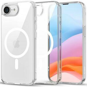 Husa MagSafe pentru Apple iPhone 16e, Tech-Protect, Flexair Hybrid, Transparenta imagine