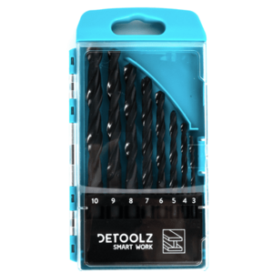 Set burghie Detoolz pentru metal 8 bucati G01 imagine
