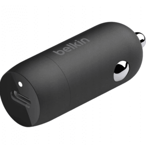 Incarcator auto Belkin CCA004btBK, USB-C, 30W (Negru) imagine