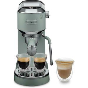 Espressor manual De'Longhi Dedica Duo EC890.GR, 1450 W, 1.1 l, 15 bar (Verde) imagine