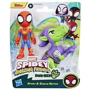 Figurina Spidey and his amazing friends - Dino Webs, Spidey si Goblin Raptor imagine