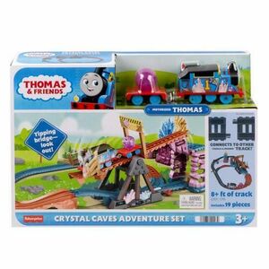 Set de joaca Thomas & Friends - Crystal Caves Adventure, cu locomotiva motorizata imagine