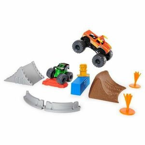 Set de joaca Monster Jam - El Toro Loco si Grave Digger, cu accesorii, scara 1: 70 imagine
