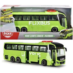 Autobuz MAN Lion's Coach Dickie Toys - Flixbus, 26.5 cm, verde imagine