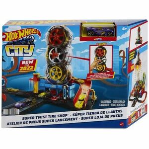 Set de joaca Hot Wheels City - Vulcanizarea Super Twist imagine