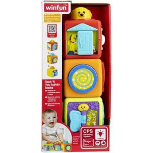 Set 3 cuburi stivuibile Winfun - Stack'n play imagine