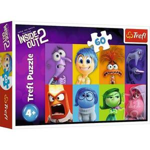 Puzzle Trefl, Disney Inside Out 2, Emotiile Copiilor, 60 piese imagine