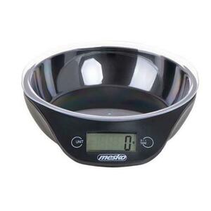 Cantar de bucatarie cu castron MS3164, 5 kg (Negru) imagine