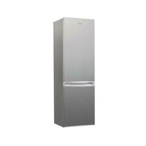 Combina frigorifica Candy CCG1S 518EX, 252 l, Clasa E, Static, Usi reversibile, H 179.4 cm (Inox) imagine