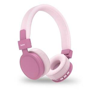 Casti Stereo Hama Freedom Lit II, Bluetooth, Microfon (Roz) imagine