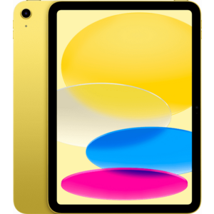 Tableta Apple iPad 11 (A16), Procesor A16 Penta-Core, Liquid Retina IPS 11inch, 128GB Flash, Camera 12MP, Wi-Fi, Bluetooth, iPadOS (Galben) imagine