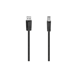 Cablu Hama 200602, USB A - USB B, 1.5m (Negru) imagine