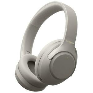 Casti Stereo Canyon OnRiff 6, Bluetooth, Microfon, ANC (Gri) imagine