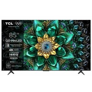 Televizor Mini LED TCL 216 cm (85inch) 85Q6C, Ultra HD 4K, Smart TV, WiFi, CI+ imagine