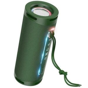 Boxa Portabila Bluetooth HOCO HC9 Dazzling Pulse Sports, 10W, TWS, RGB (Verde) imagine