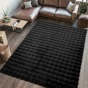 Covor Blanita Heinner Paopao, 80x150 cm (Negru) imagine