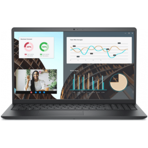 Laptop Dell Vostro 3530 (Procesor Intel® Core™ i3-1305U (10M Cache, up to 4.50 GHz) 15.6inch FHD, 8GB, 512GB SSD, Intel UHD Graphics, Ubuntu, Negru) imagine