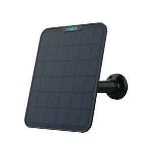 Panou solar pentru camere Reolink, cablu 4 m, mufa USB-C (Negru) imagine