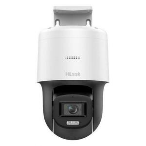 Camera supraveghere exterior IP PTZ Hikvision Hilook, ColorVu, 2MP Full HD, LED alb 30m, Audio, PoE, IP66 - PTZ-N2C200C-DE(F0) imagine
