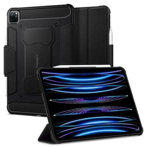 Husa de protectie tableta Spigen, Rugged Armor pentru Apple iPad PRO 11 2020/ 2021/ 2022, Negru imagine