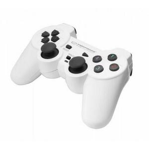 Gamepad Esperanza Warrior EGG102W, USB pentru PC (Alb) imagine