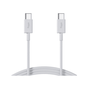 Cablu de date Allity AUC-03 USB-C - USB-C, 1m, 100W (Alb) imagine