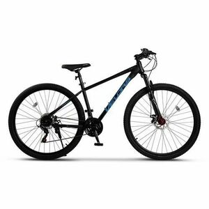 ﻿﻿Bicicleta MTB Velors Rambler V29311A, roti 29inch, cadru otel, 21 viteze, Negru/Albastru imagine