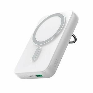 Acumulator extern wireless Joyroom, Ring holder, 10000mAh, 20W, 1xUSB, 1xUSB-C, PD3.0, QC3.0 (Alb) imagine