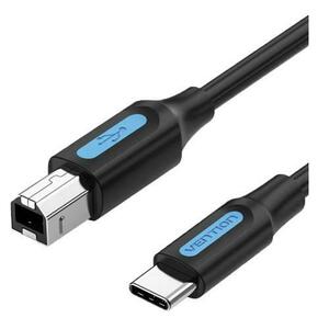 Cablu pentru Imprimanta Vention CQUBG, USB-C la USB, 1.5m, Negru imagine