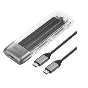 Rack Orico TXM2-C3 pentru SSD M.2 NVMe (Transparent) imagine