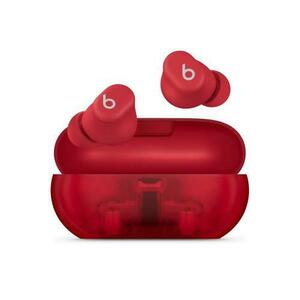 Casti True Wireless In-Ear Beats Solo Buds, Bluetooth, Microfon, Android/iOS (Rosu/Transparent) imagine
