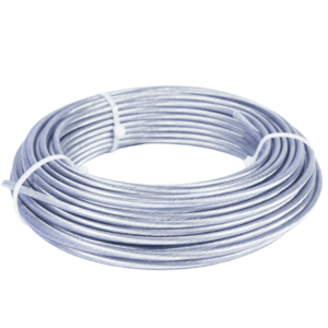 Cablu otel zincat Micul Fermier MF-CB7010-G01, plastifiat, 2-3.5mm, lungime 25m imagine