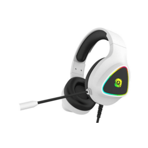 Casti gaming Canyon GH-6, Wired, USB, iluminare RGB (Alb) imagine
