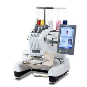 Masina de brodat semi-profesionala Brother PR680W, 763 modele, 50 fonturi, Wi-fi (Alb) imagine