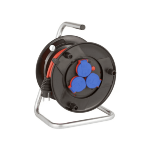Prelungitor cu tambur Brennenstuhl Garant, 3 prize, 40m (Rosu/Negru) imagine
