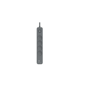 Prelungitor TRACER Power Line, 4 prize, 1 x USB-A, 1 x USB-C, 1.5 m (Negru) imagine