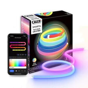 Banda LED Calex Smart Neon Tube 360°, 3m, RGBIC, 18W, 3M, IP44 (Multicolor) imagine