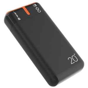 Acumulator extern Tracer EnerGen 20000mAh, 2 x USB, 1 x USB Type-C (Negru/Portocaliu) imagine