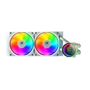 Cooler CPU Cougar Poseidon Elite, 2200 rpm, ARGB 240 (Alb) imagine