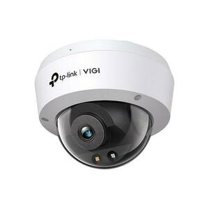 Camera supraveghere IP Dome TP-Link Full Color VIGI C240(4mm), 4 MP, 4 mm, IR/Lumina alba 30 m , PoE, microfon imagine