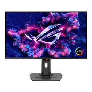 Monitor Gaming QD-OLED Asus 27inch XG27UCDMG, UHD (3840 x 2160), HDMI, DisplayPort, Pivot, 240 Hz, 0.03 ms (Negru) imagine