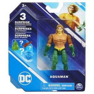 Figurina DC Comics - Aquaman, cu 3 accesorii surpriza, 10 cm imagine