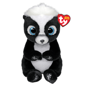 Jucarie de plus, Sconcs Rucus 15 cm, Beanie Bellies/Ty imagine